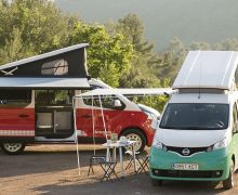 Au salon de Madrid, Nissan présente un camping-car électrique basé sur le e-NV200