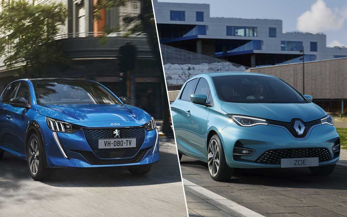 Voiture électrique : la Renault ZOE et la Peugeot e-208 dans le Top 5 européen en février