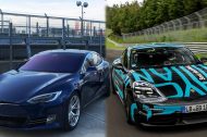 Model S vs Taycan : Tesla et Porsche s’affrontent sur le Nürburgring