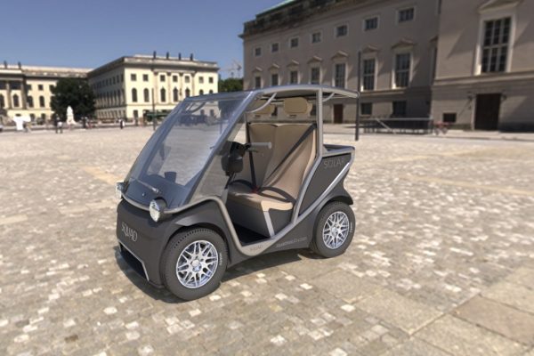Squad : cette petite voiture électrique solaire coûte moins de 7.000 €