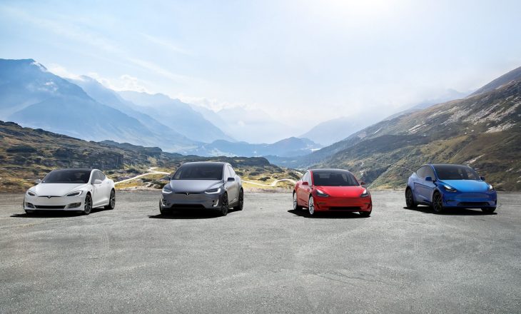 Gamme voitures Tesla