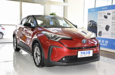 Le Toyota C-HR électrique débarque en Chine avec 400 km d’autonomie