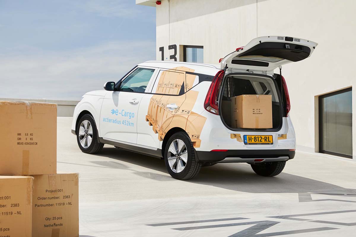 Kia e-Soul Cargo : 452 km d’autonomie pour la version utilitaire ...