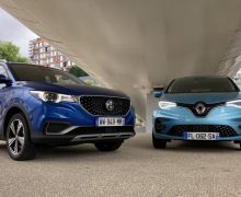 Essai comparatif : la Renault ZOE face au MG ZS EV