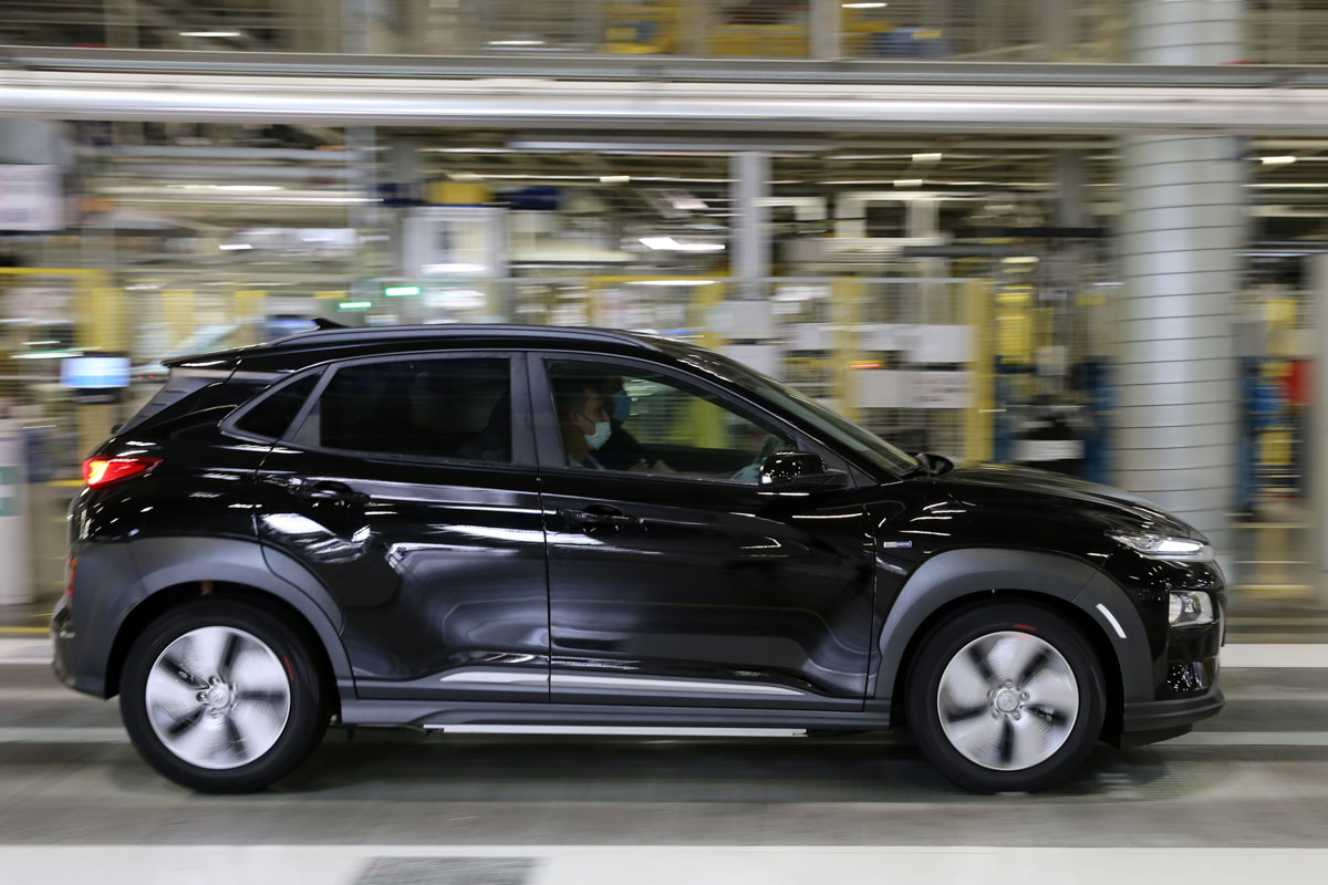 Hyundai Kona usine production 2020
