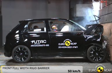 Honda e : la citadine électrique obtient 4 étoiles aux tests Euro NCAP