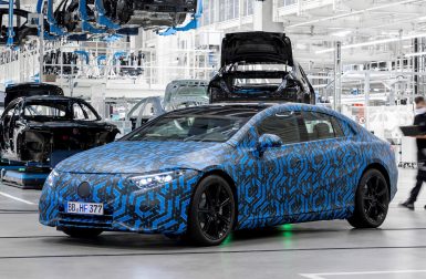 Mercedes EQS : deux choix de batteries pour la berline électrique