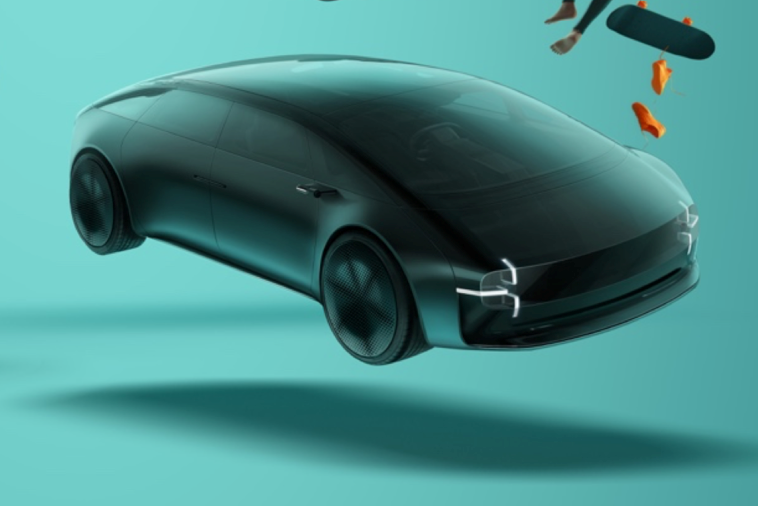 Concept de voiture berline électrique Canoo en 2020