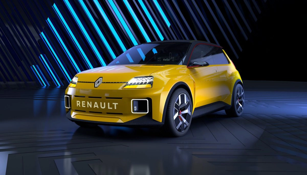 Renault 5 elektrisch concept prototype voor 2021