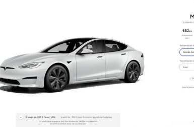 La nouvelle Tesla Model S n’arrivera qu’au premier trimestre 2022