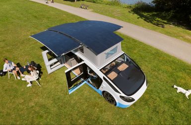Ce camping-car électrique et solaire peut parcourir 730 km par jour