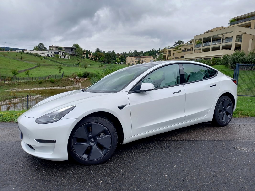 Tesla Model 3 et ses essuie-glaces 