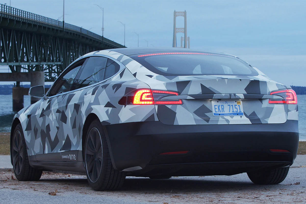 Tesla Model S batterie 1000 km
