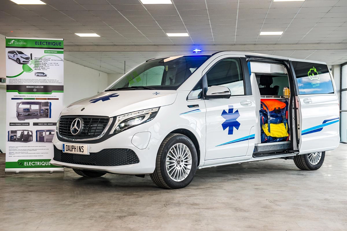 Mercedes EQV ambulance
