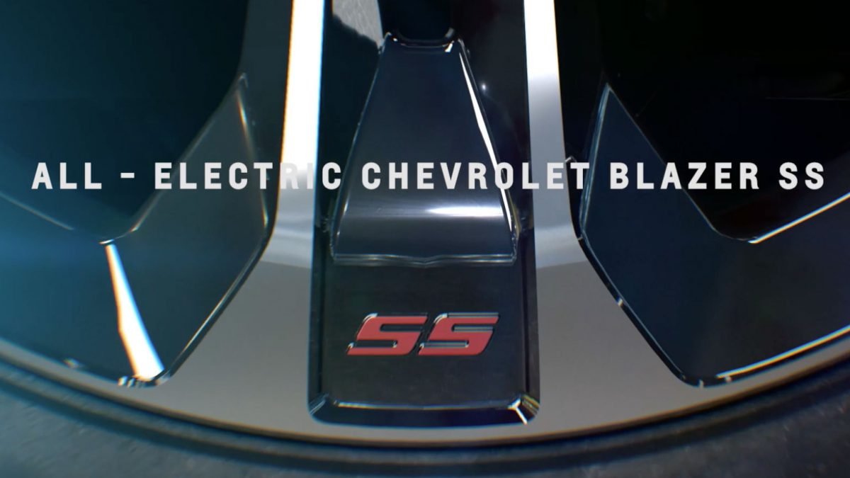 Teaser Chevrolet Blazer SS