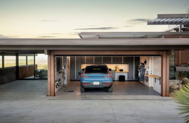 Volvo imagine le garage parfait pour recharger une électrique