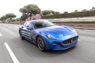 La Maserati Gran Turismo Folgore fait sa première sortie sur route