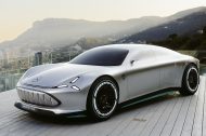 Le concept Mercedes Vision AMG préfigure la future berline GT électrique à l’étoile