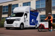 Renault Master OptiModale : camion électrique, vélo cargo et drone, le couteau suisse de la livraison