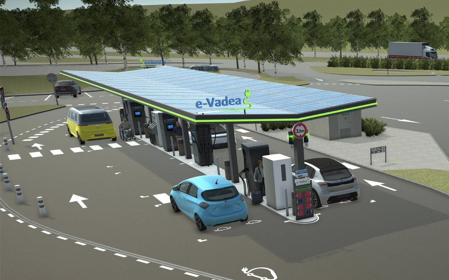 E-Vadea : un nouveau réseau de recharge rapide pour les voitures électriques en France
