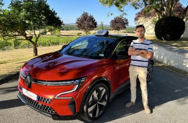 Interview : la première Renault Megane électrique taxi de France ?