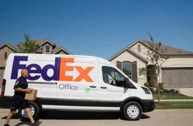 Vans électriques – Des Ford e-Transit pour les livraisons de FedEx