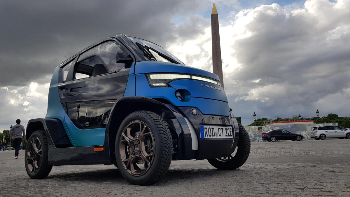 Mondial de l'Automobile: le boom des petites voitures électriques